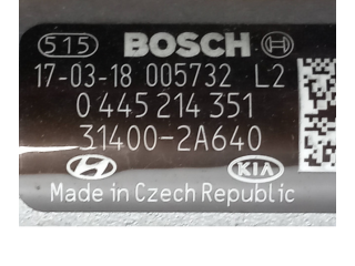 Vstřikovač 314002A640   KIA Optima     