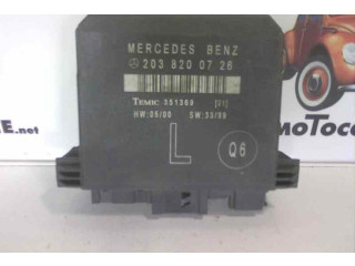 Блок управления 2038200726, 351369   Mercedes-Benz C W202