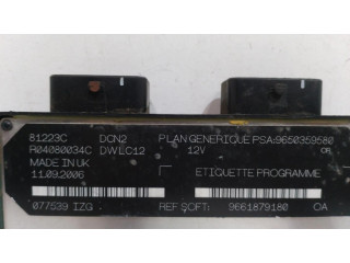 Блок управления двигателя 81223C, 9661879180   Citroen Berlingo