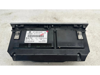 Блок управления климат-контролем 4F1820043R, 4F0910043   Audi A6 S6 C6 4F