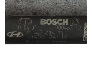 Vstřikovací lišta 314002A410, 0445214111   Hyundai i30    D4FB 