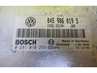 Блок управления двигателя 045906019S, 0281010259   Volkswagen Lupo