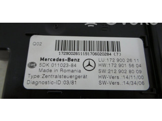 Блок управления A1729002611   Mercedes-Benz SLC R172