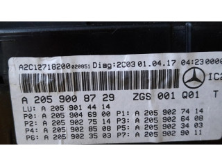 Přístrojová deska  Mercedes-Benz C W205 2016 A2059008729  