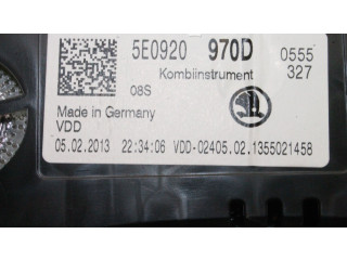 Přístrojová deska  Skoda Octavia Mk3 (5E) 2013 5E0920970D  