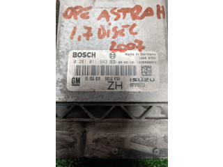 Řídící jednotka 0281011943, 0281011943   Opel Astra H 2007