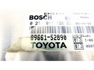 Řídící jednotka 89661   Toyota Yaris 2004