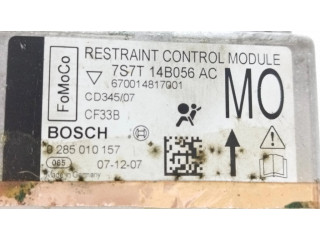 Блок подушек безопасности 7S7T14B056AC, 0285010157   Ford Mondeo MK IV