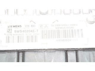 Řídící jednotka 9658345280, 9655041480   Peugeot 407 2007