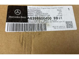 Подушка безопасности водителя 306350999132, A6398600400   Mercedes-Benz Vito Viano W638