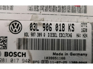 Блок управления двигателя 03L906018KS, 1039S51166   Volkswagen Sharan    