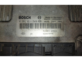Блок управления двигателем ECU    8200310863   Renault Megane II