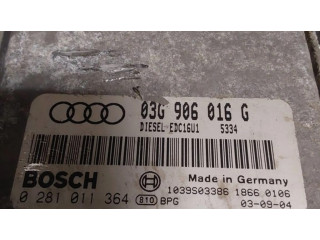 Блок управления двигателя 03G906016G, 1039S03386   Audi A3 S3 8P