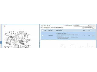    Рулевая рейка 31280335, P31280335   Volvo XC90 2007-2014 года