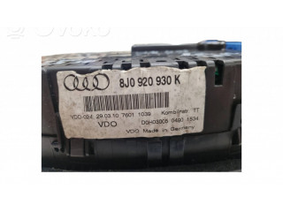 Панель приборов 8J0920930K, 300504901534   Audi TT TTS Mk2       