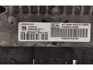 Блок управления двигателя 5WS40615CT, SW9665100380   Citroen Jumpy   