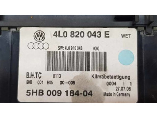 Блок управления климат-контролем 4L0820043E, 5HB00918404   Audi Q7 4M