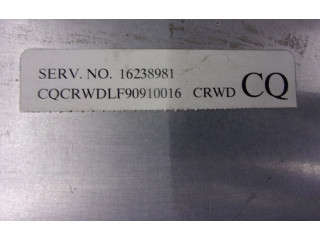 Řídící jednotka 16238981, 16238981   Chevrolet Lanos 1999