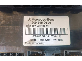 Блок предохранителей 2095450601, 5DK00848601   Mercedes-Benz CLK A209 C209    