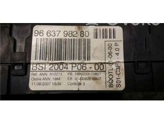   Pojistková skříňka 9663798280, 9663798280   Peugeot 207 2007