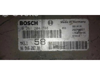Řídící jednotka 0261204788, 9631528780   Peugeot 106 