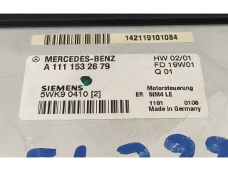Блок управления двигателя A1111532679, 5WK90410   Mercedes-Benz CLK A208 C208