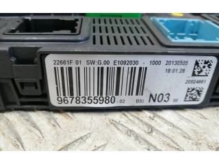 Řídící jednotka S180123008B, 9801622880   Peugeot 2008 I 2013