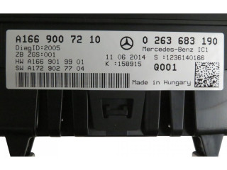 Přístrojová deska  Mercedes-Benz GL X166 2014 A1669007210, A1669007210  