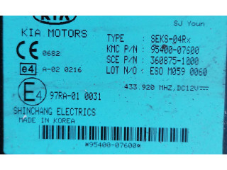 Блок комфорта 9540007600, 97RA010031   KIA Picanto   