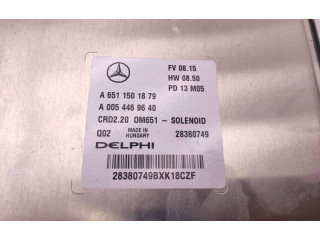 Блок управления двигателя A6511501879, 28380749   Mercedes-Benz Vito Viano W639