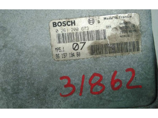 Řídící jednotka 9619719480, 31862   Peugeot 405 1992
