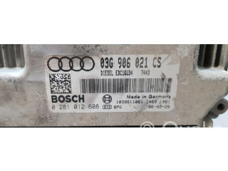 Блок управления двигателя 03G906021CS   Audi A3 S3 8P