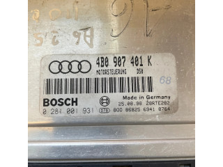 Блок управления двигателя 4B0907401K, 28RTE282   Audi A6 S6 C7 4G