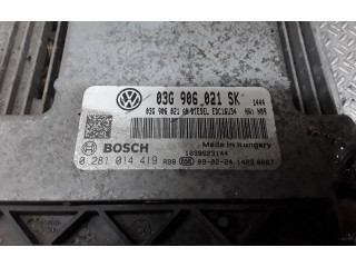 Řídící jednotka 03G906021SK, 0281014419   Seat Toledo III (5P) 2009