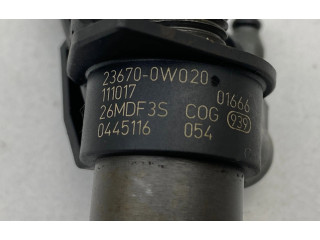 Vstřikovač 236700W020, 111017   Toyota Auris 150     
