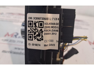 Блок управления климат-контролем 3C8907336AB, 3C8907336AB   Volkswagen Golf VI