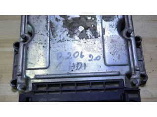 Блок управления двигателя 9635157980, 0281001866   Peugeot 206