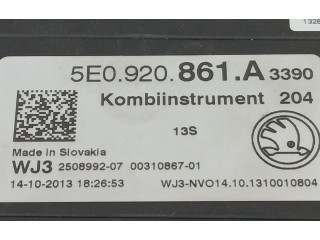 Přístrojová deska  Skoda Octavia Mk3 (5E) 2014 5E0920861A  
