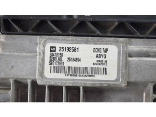 Řídící jednotka 25192581   Opel Antara 2014