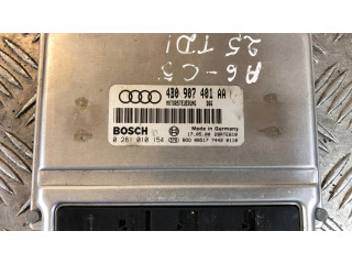 Блок управления двигателя 4B0907401AA, 28RTE610   Audi A6 S6 C5 4B