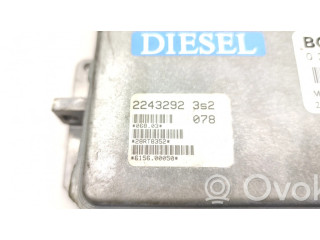 Řídící jednotka 2242627, 0281001082   BMW 3 E30 1990
