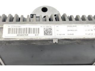   Pojistková skříňka A2049007508   Mercedes-Benz C W204 2012