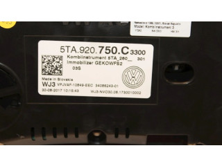 Панель приборов 5TA920750C, 5TA920750C   Volkswagen Cross Touran II       