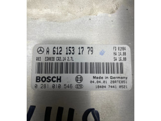 Řídící jednotka A6121531779, 0281010546   Mercedes-Benz ML W163 2002