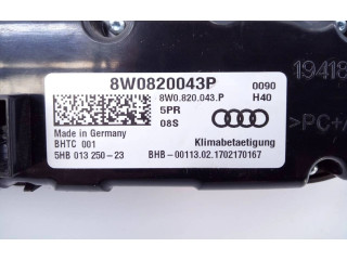 Блок управления климат-контролем 8W0820043P   Audi A5