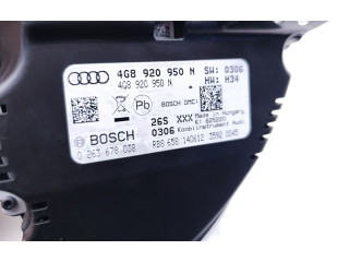 Přístrojová deska  Audi A6 C7 2012 4G8920950, 0263678038  