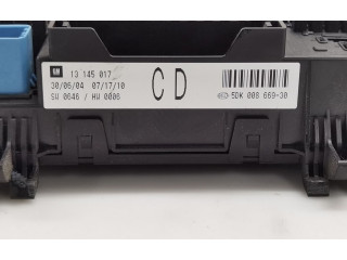 Pojistková skříňka Řídící jednotka BSM 13145017, 5DK00866930   Opel Astra G 2004