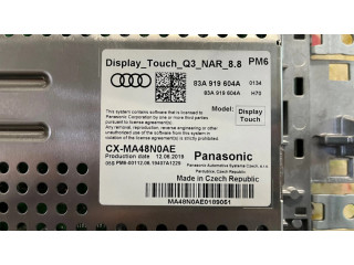 Дисплей    83A916604A, 83A916604   Audi Q3 F3