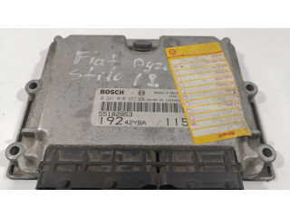 Блок управления двигателя 0281010337, 55182953   Fiat Stilo