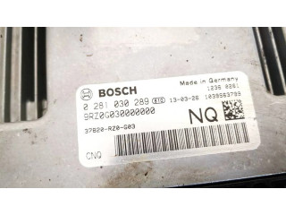 Řídící jednotka 0281020178, 37820-rz0-g03   Honda Civic IX 2013